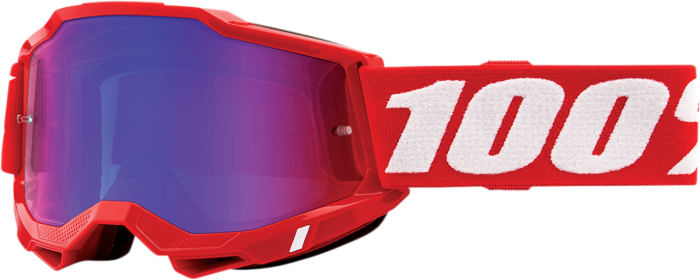 Окуляри 100% Accuri 2 Goggle Red - Mirror Red Lens
