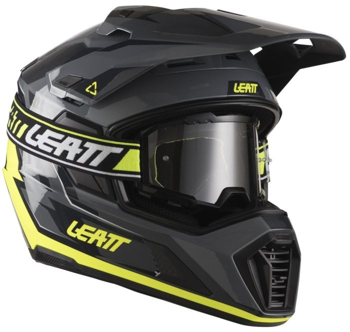 Шолом Leatt 7.5 Adventure Helmet + Goggle Hi-viz
