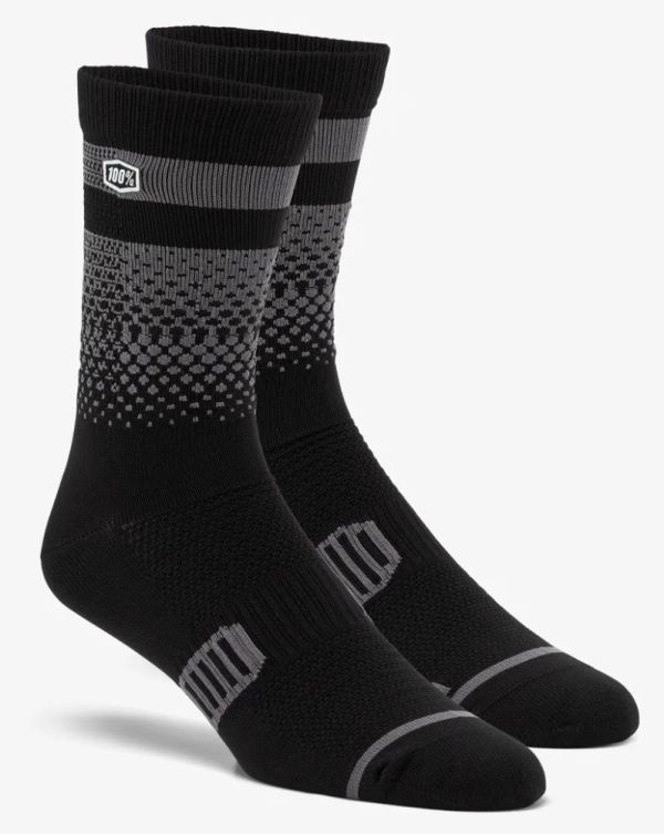 Шкарпетки Ride 100% Advocate Blur Socks Black