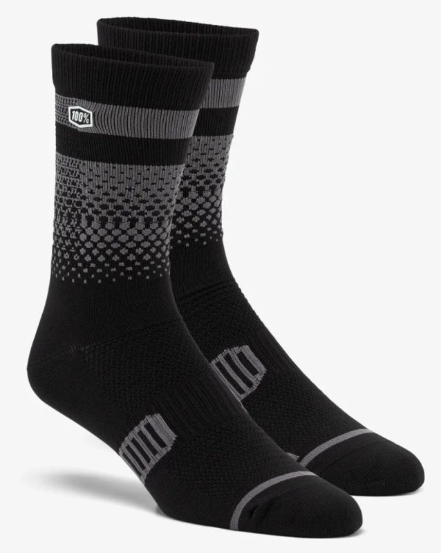 Шкарпетки Ride 100% Advocate Blur Socks Black
