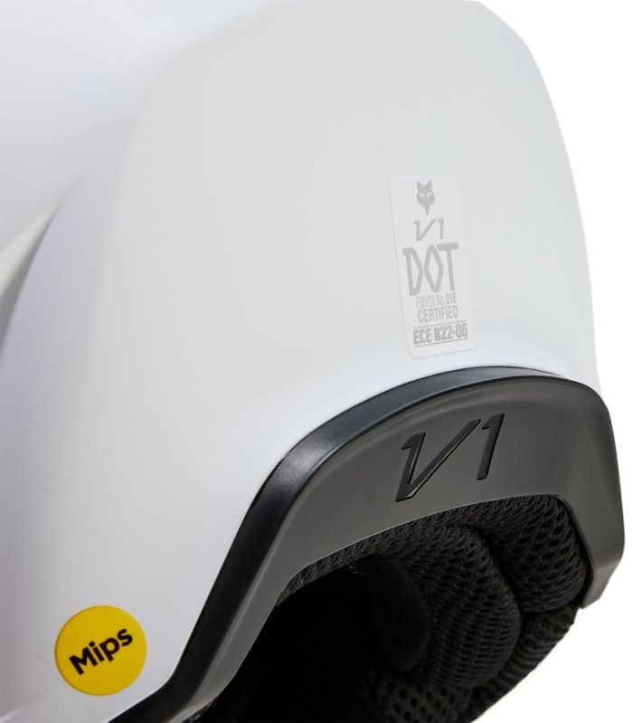 Шолом Fox V1 Helmet - Matte White