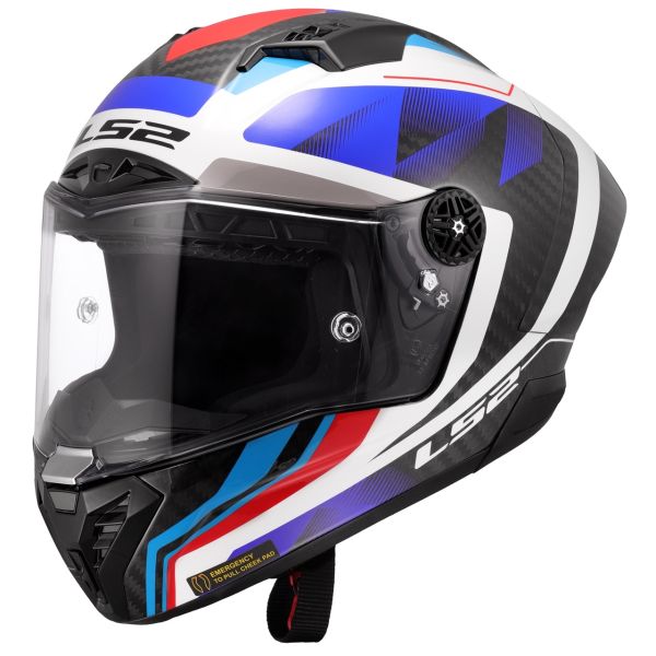 Мотошолом LS2 FF805 Thunder GP Aero Raute Blue Red