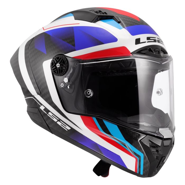 Мотошолом LS2 FF805 Thunder GP Aero Raute Blue Red