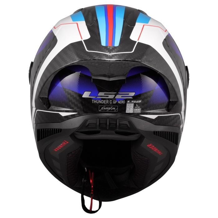 Мотошолом LS2 FF805 Thunder GP Aero Raute Blue Red