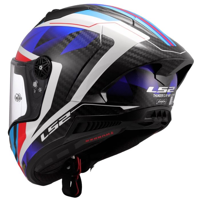 Мотошолом LS2 FF805 Thunder GP Aero Raute Blue Red