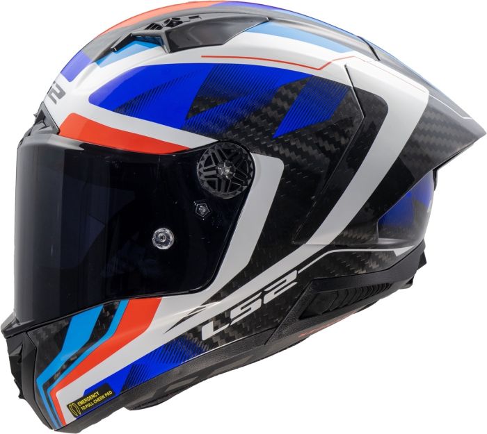 Мотошолом LS2 FF805 Thunder GP Aero Raute Blue Red