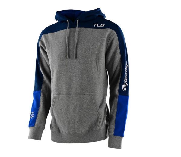 Худі TLD Holeshot Pullover Hoodie Heather [Gray/Blue]