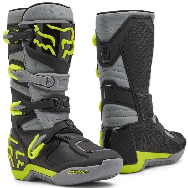 Мотоботи Fox Comp Youth Boot Yellow