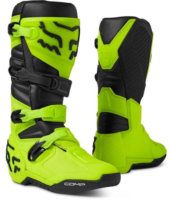 Мотоботи FOX Comp Boot Flo Yellow