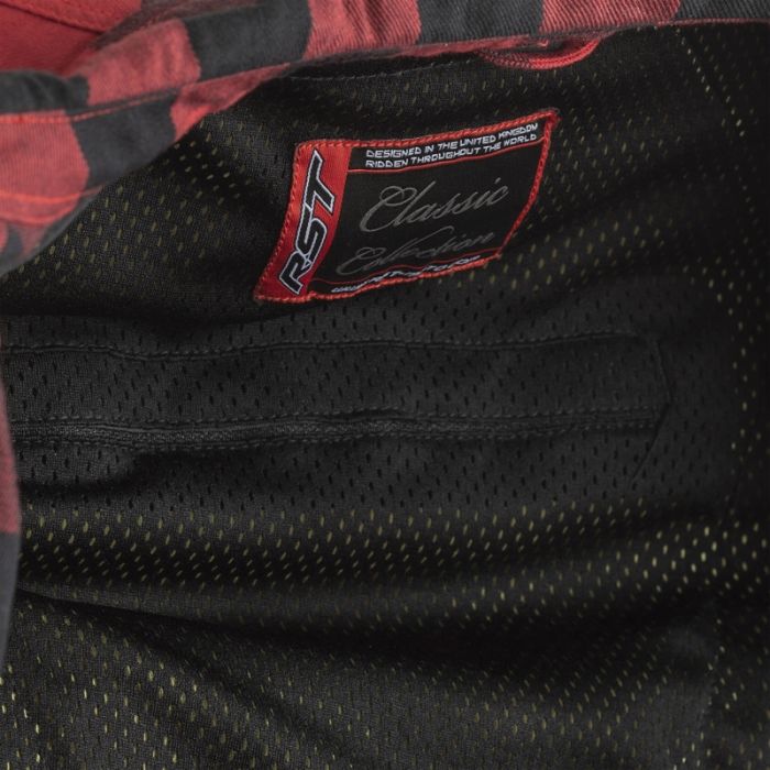 Мото сорочка RST Lumberjack Reinforced CE Aramid Fibre Jacket - Red