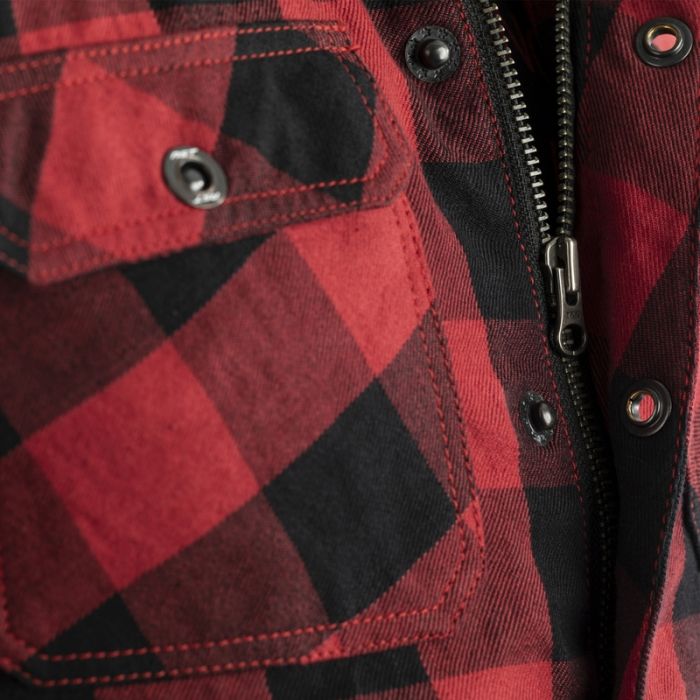 Мото сорочка RST Lumberjack Reinforced CE Aramid Fibre Jacket - Red