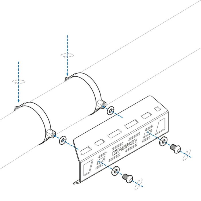 Теплозахист Oxford Adventure Exhaust Heat Shield