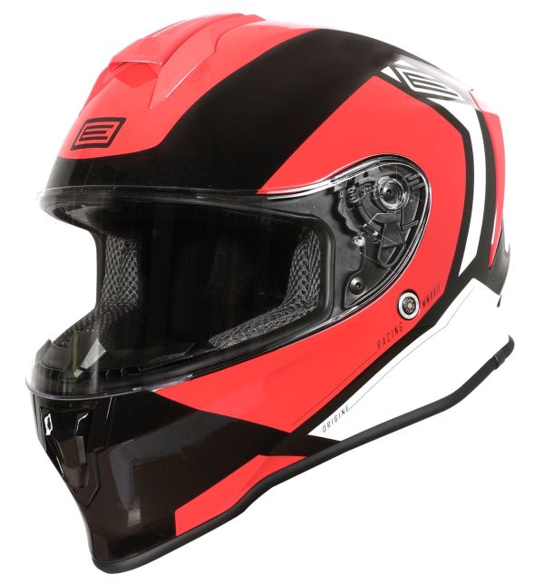 Мотошолом Origine Dinamo Bolt Red / Black Gloss