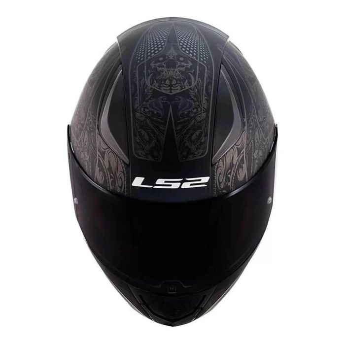Мотошолом LS2 FF353 Rapid Crypt Matt Black