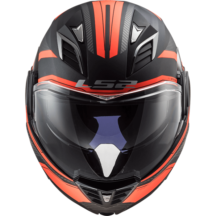 Мотошолом LS2 FF900 Valiant 2 Revo Matt Titanium Orange
