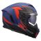 Мотошолом LS2 FF818 Storm 3 Dynamo Matt Blue Red
