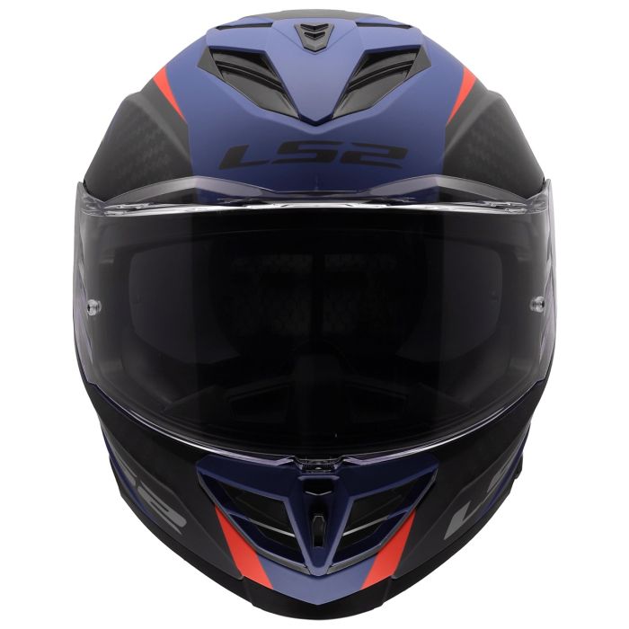 Мотошолом LS2 FF818 Storm 3 Dynamo Matt Blue Red
