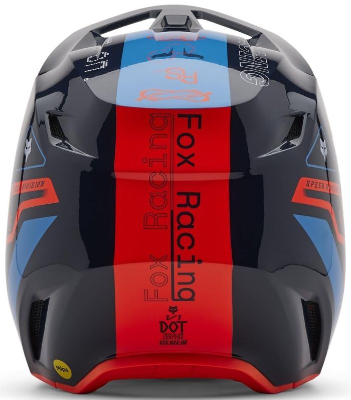 Шолом Fox Yth V1 Helmet - Race Spec Midnight