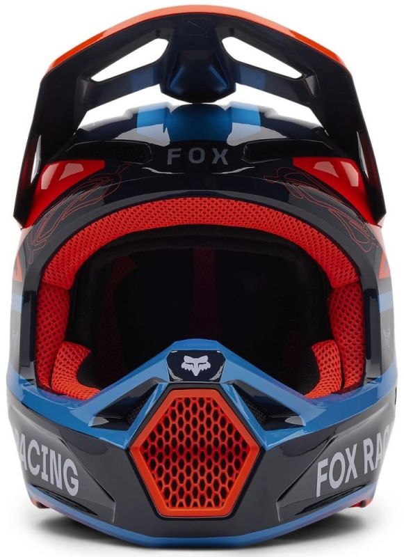 Шолом Fox Yth V1 Helmet - Race Spec Midnight