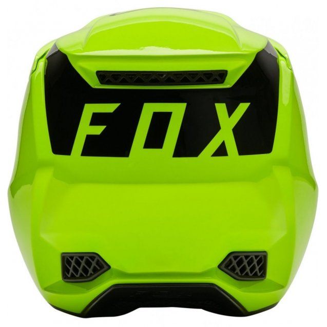 Мотошолом FOX V3 RS Psycosis Helmet Flo Yellow