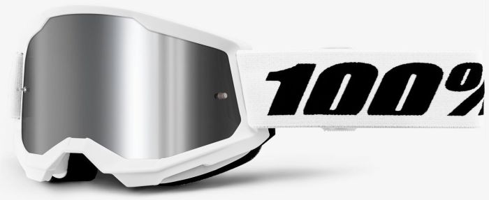 Окуляри 100% Strata 2 Goggle White