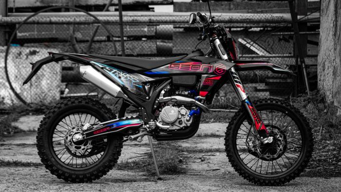 Мотоцикл GEON Dakar GNX (300 YBS Carb 21/18 K23) Black/Purple