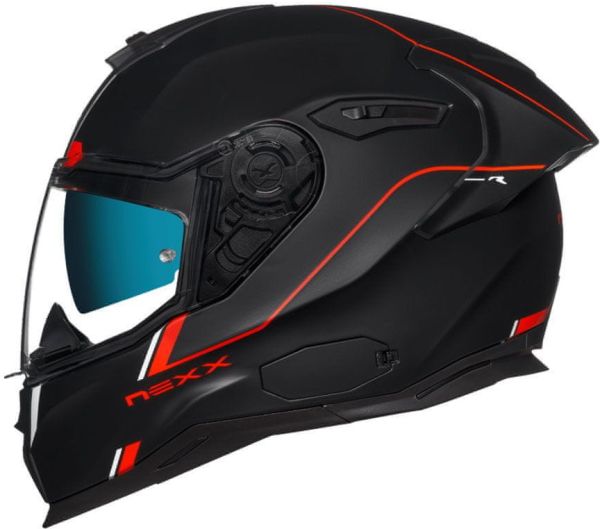Мотошолом Nexx SX.100R FRENETIC RED BLACK MT