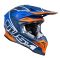 Мотошолом Just1 J39 Thruster White Fluo Orange Blue