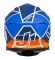 Мотошолом Just1 J39 Thruster White Fluo Orange Blue
