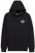 Толстовка Fox Hoodie - Slogan Black