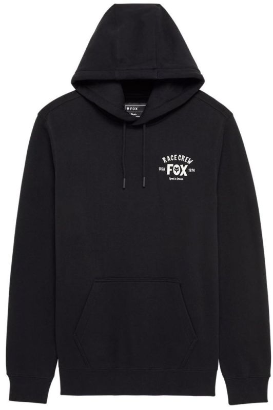 Толстовка Fox Hoodie - Slogan Black