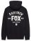 Толстовка Fox Hoodie - Slogan Black
