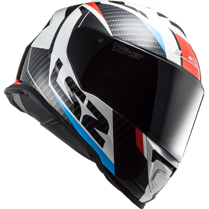 Мотошолом LS2 FF800 Storm Racer Red Blue