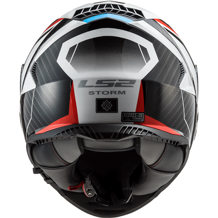 Мотошолом LS2 FF800 Storm Racer Red Blue