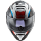 Мотошолом LS2 FF800 Storm Racer Red Blue