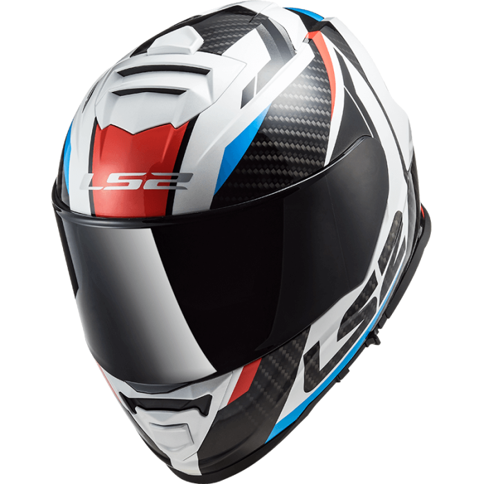 Мотошолом LS2 FF800 Storm Racer Red Blue