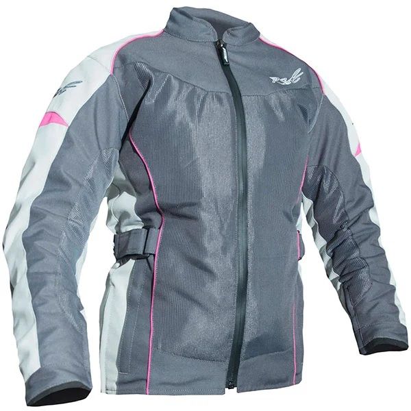 Куртка жіноча RST Gemma 2 Vented CE Ladies Textile Jacket Gunmetal / Flo Pink