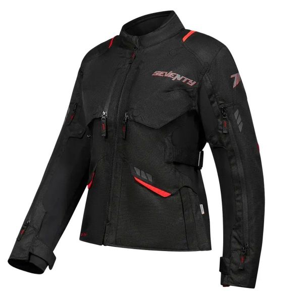 Мотокуртка Seventy JT69 Tanami LADY Black Red