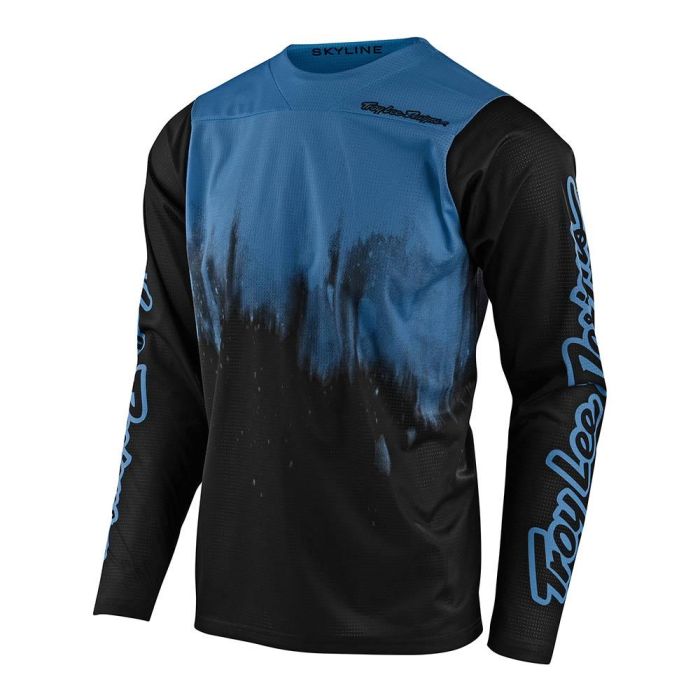 Джерсі TLD Skyline L/S Jersey, [DIFFUZE BLUE BIRD / BLACK]