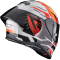 Шолом SCORPION EXO-R1 EVO II AIR ADRENALINE grey/red/orange
