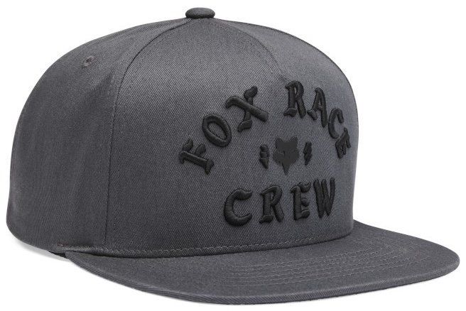 Кепка Fox Race Crew Snapback Hat Dark Shadow