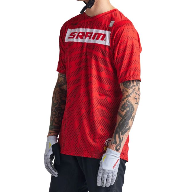 Джерсі TLD SKYLINE AIR SS JERSEY SRAM ROOST [FIERY RED]