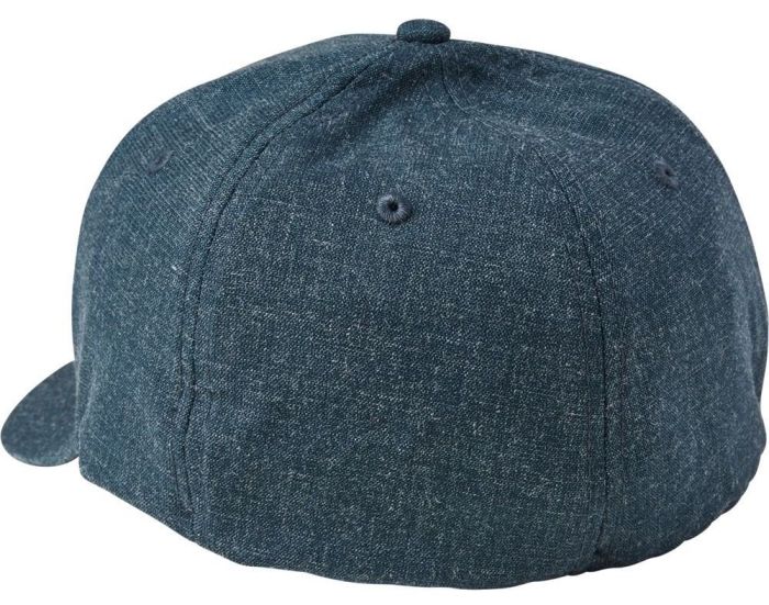 Кепка Fox Pushin Dirt Flexfit Hat Dark Indigo