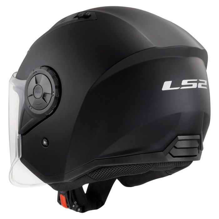 Мотошолом LS2 OF616 Airflow 2 Solid Matt Black