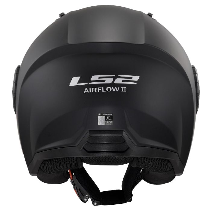 Мотошолом LS2 OF616 Airflow 2 Solid Matt Black