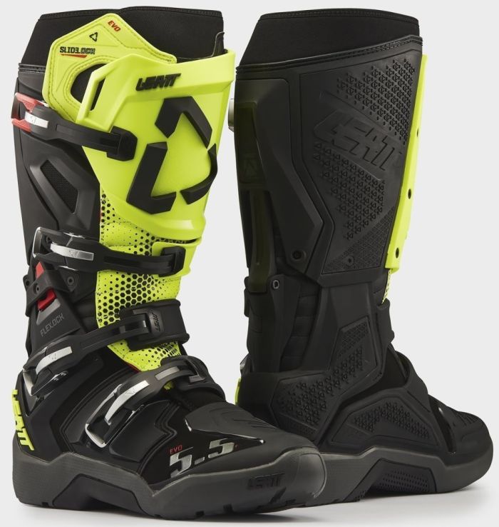 Мотоботи Leatt 5.5 Evo Flexlock Enduro Boot Neon Yellow