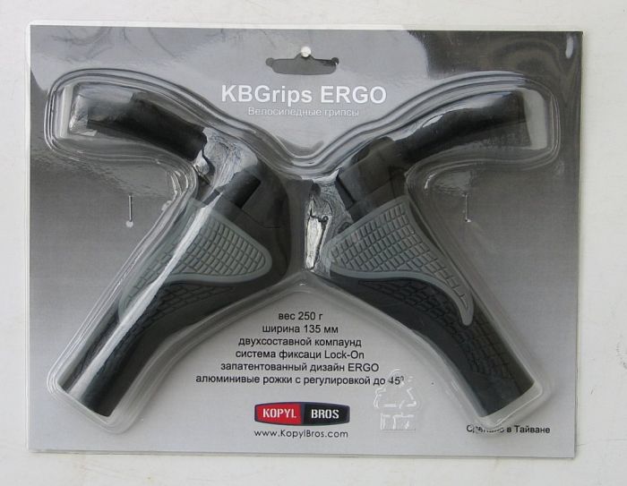 Вело Гріпси KBGrips Ergo Black