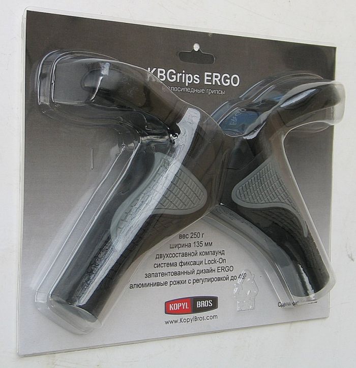 Вело Гріпси KBGrips Ergo Black