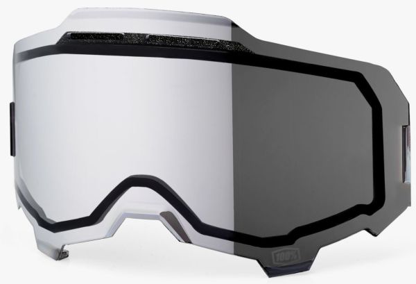 Лінза 100% Armega/armatic Dual Vented Lens Mirror Silver