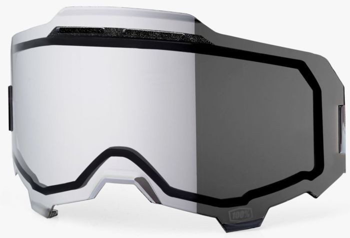 Лінза 100% Armega/armatic Dual Vented Lens Mirror Silver